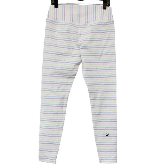 Glyder Pants - Glyder Women's XL Rainbow Striped Multicolor Leggings